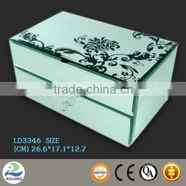 Handcraft mirror jewelry box for sale