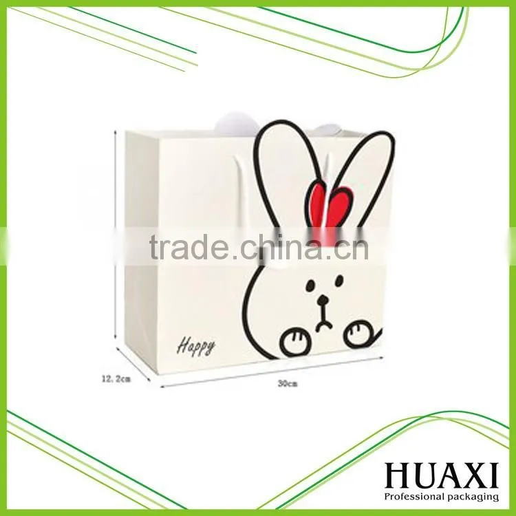 2016 New Promotion Fancy Packaging Shopping Wedding Custom Paper Gift Bag