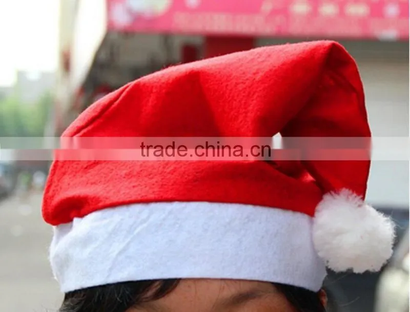 Red christmas hat wholesale on alibaba