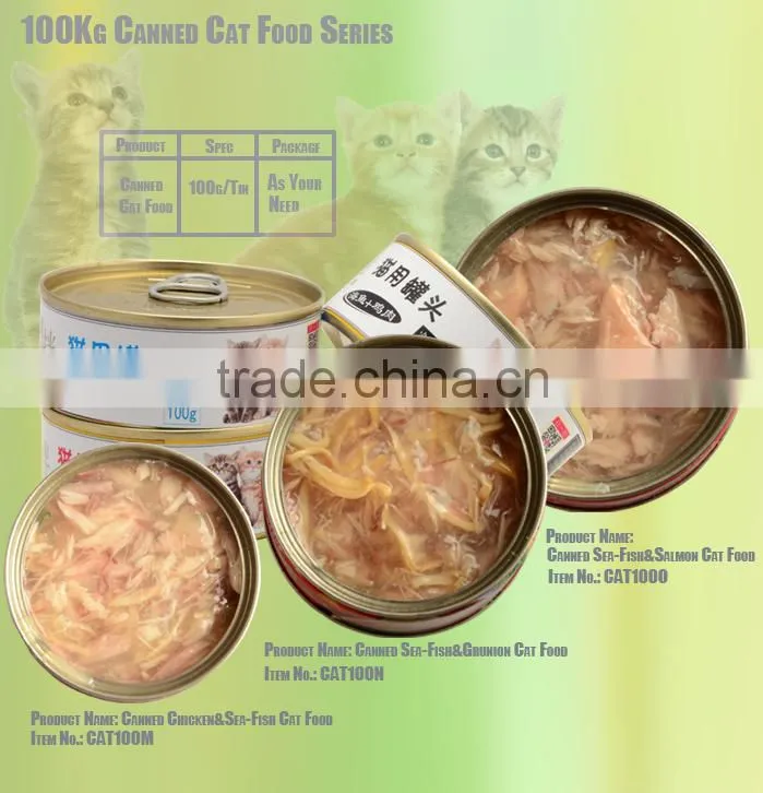 Quality Assuranced food for cat