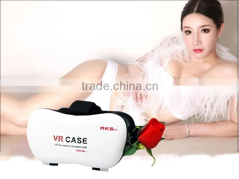 VR Case 3D Glasses For PC Games Movies 3D VR Virtual Reality Headset VR Case