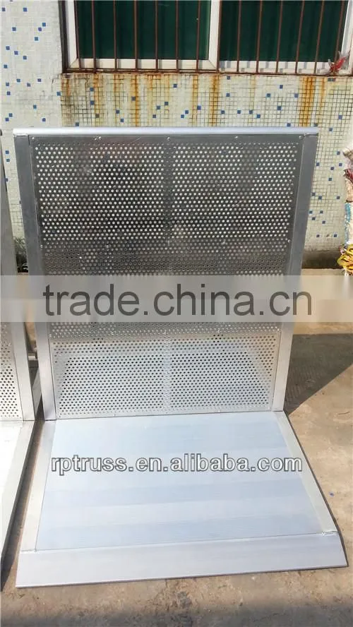 RP Crowd Control Barrier Tempory Fence / Safety Management concert barricade
