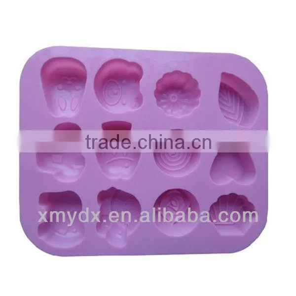 silicone fondant mold, cute shape silicone cake mold, baking mold, biscuit mold, bread mold