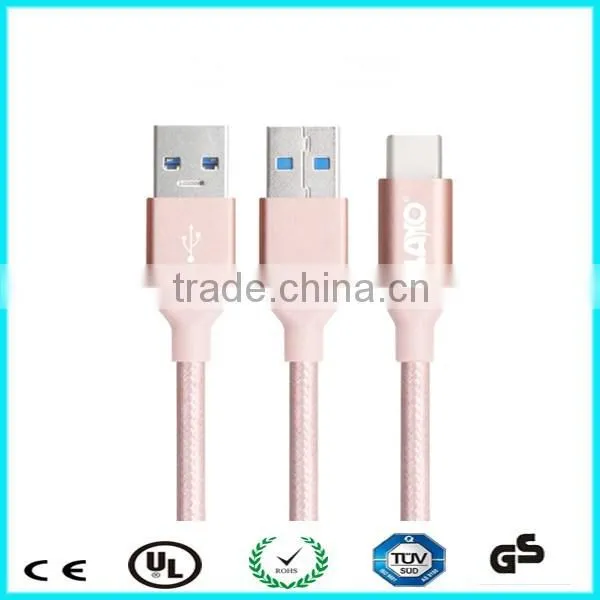 1M logo custom USB 3.0 Type C data charge cable