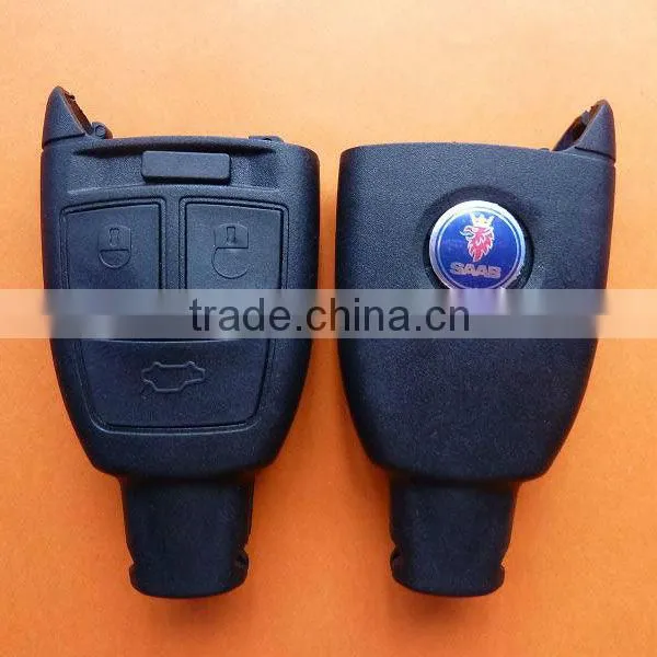 High Quality SAAB 3 button remote key shell,SAAB remote key blank,SAAB keys