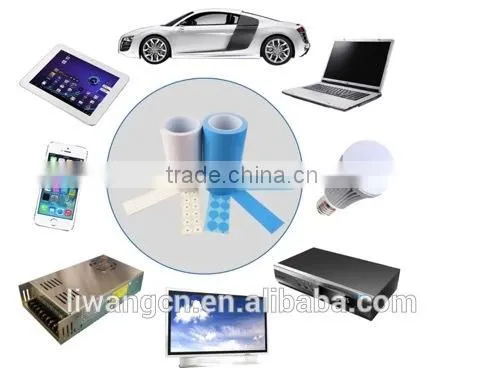 CPU Laptop GPU Heat Sink Use Adhesive Thermal Conductive Pad With ISO9001&14001 Factory