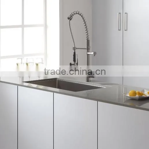 Jiangmen cUPC stainless steel undermount double bowl handmade kitchen sink