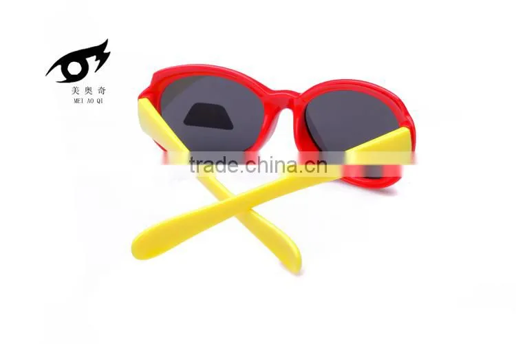 New product small apples children soft silicone material polarized sunglasses