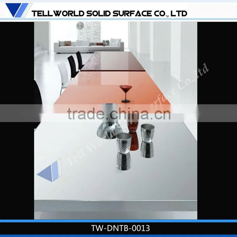 modern italian dining room furniture aritificial stone dining table