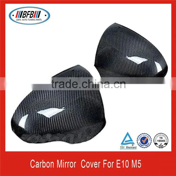 carbon rear spoiler carbon fiber car parts for BMW F10 carbon steering cover