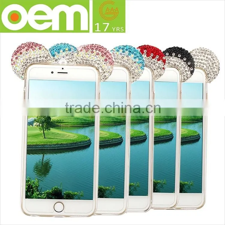 factory direct sales custom design newest waterproof silicone mobile phone case for iphone 6