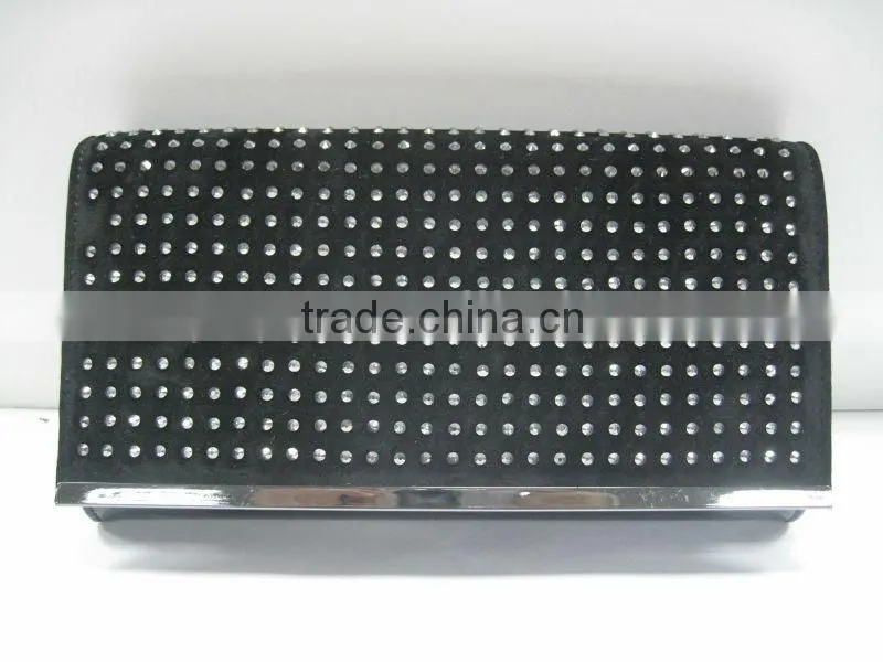 fashion Clutch bag with rhinestone