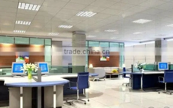 Surface T8 tube grille lamp lighting fitting fixture