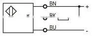 Metal cylinderical photoelectric sensor Retro reflection
