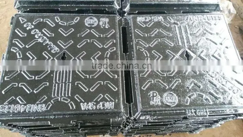 ductile iron manhole covers with different size and type cast iron heavy duty manhole covers sizes for sale