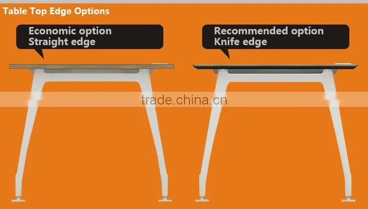 Made in china simple l shaped office desk