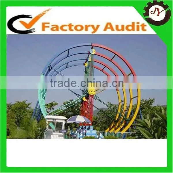 Kids attracition roller coaster ferris ring car ride