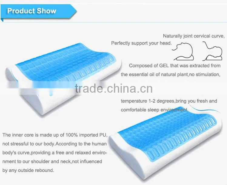 comforzen gel latex memory foam pillow