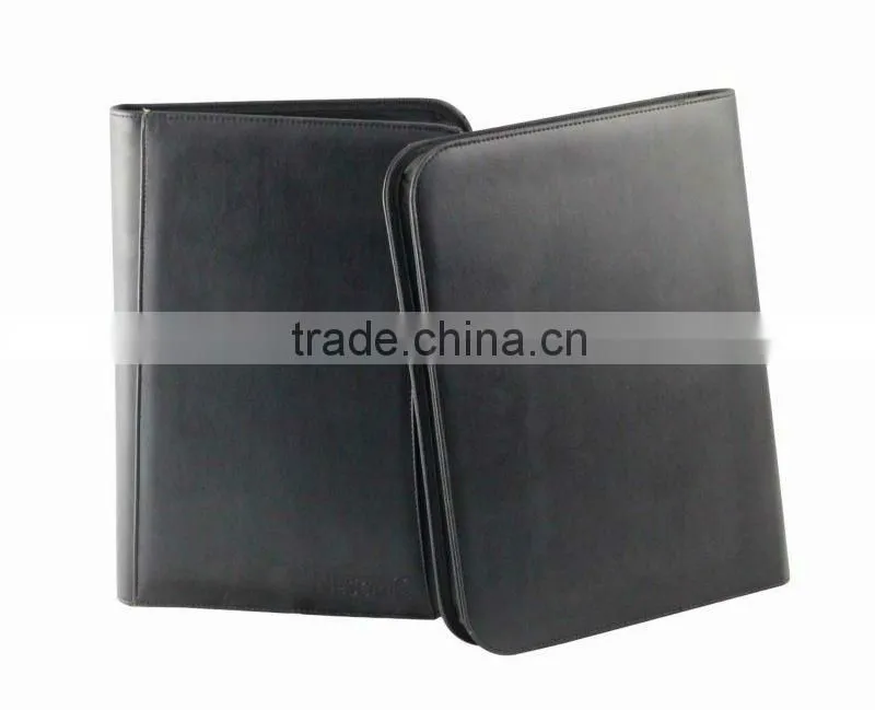 new 2014 A4 A5 men Leather portfolio