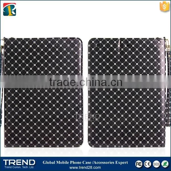 New cycle accessories zipper leather case for ipad mini