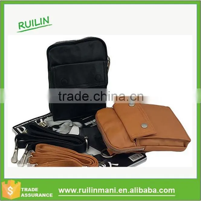 Waist PU one strap backpack