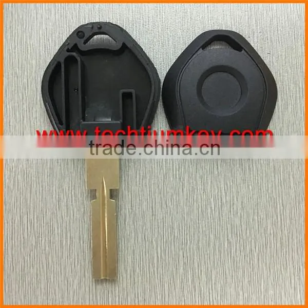 Tranponder car key case shell cover fob blanks wholesale with chip groove car key for BMW E31 E32 E34 E36 E38 E39 E46 Z3