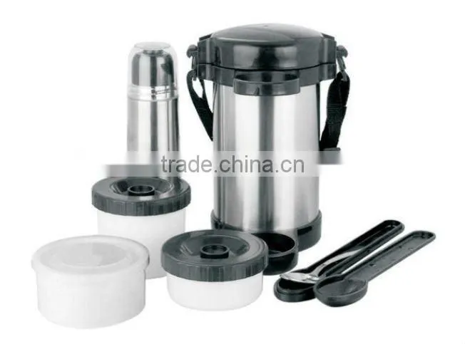 Stainless steel vacuum soup pot