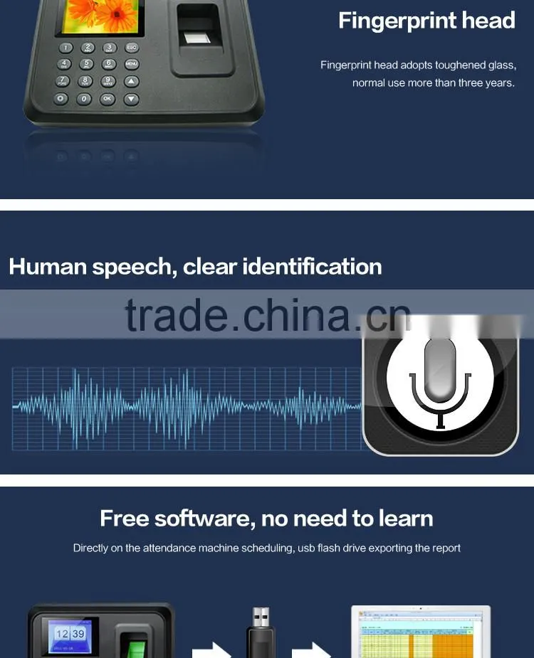 Wholesales Remote Identification System Fingerprint Time and Attendance System
