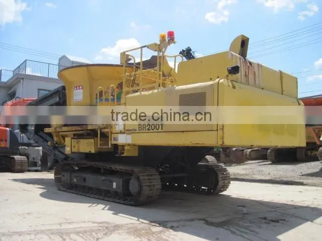 KOMATSU USED WOOD GRINDER BR200T-1 <SOLD OUT>