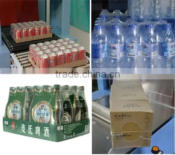 Automatic sleeve sealing /shrink wrapping machine/shrink tunnel CE&ISO