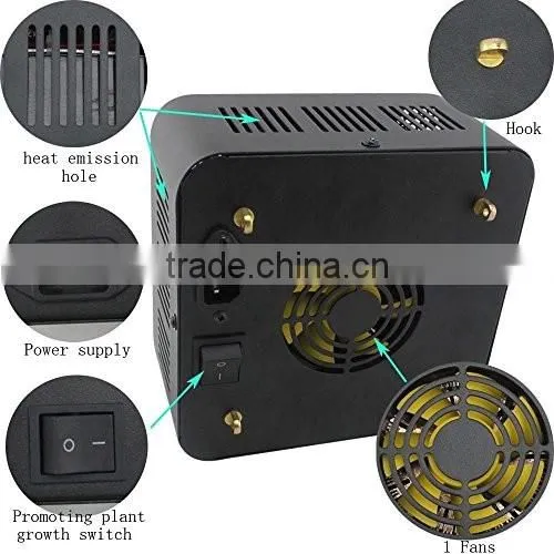 Full spectrum 3w led grow light all red bloom