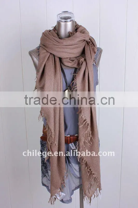 cashmere/silk blend scarves women accessories cashmere silk plain square scarf stole fleece set