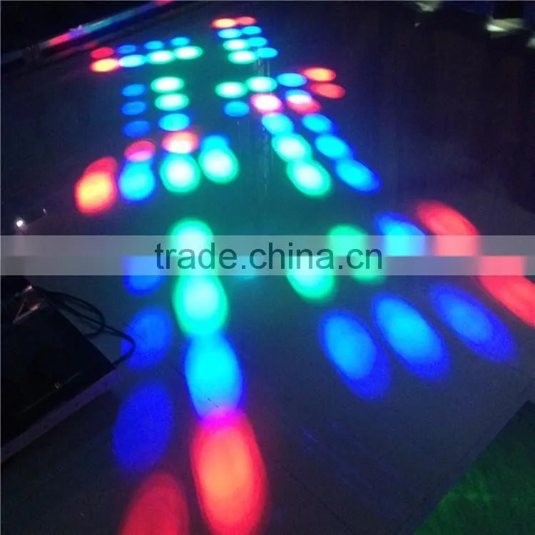 LED Double Scanner Mirror Light stage decorative light Disco Light