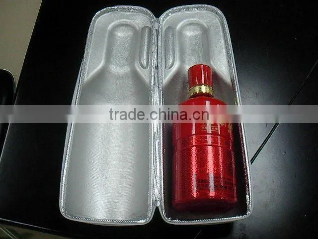 EVA /PU plastic wine /bottle bag