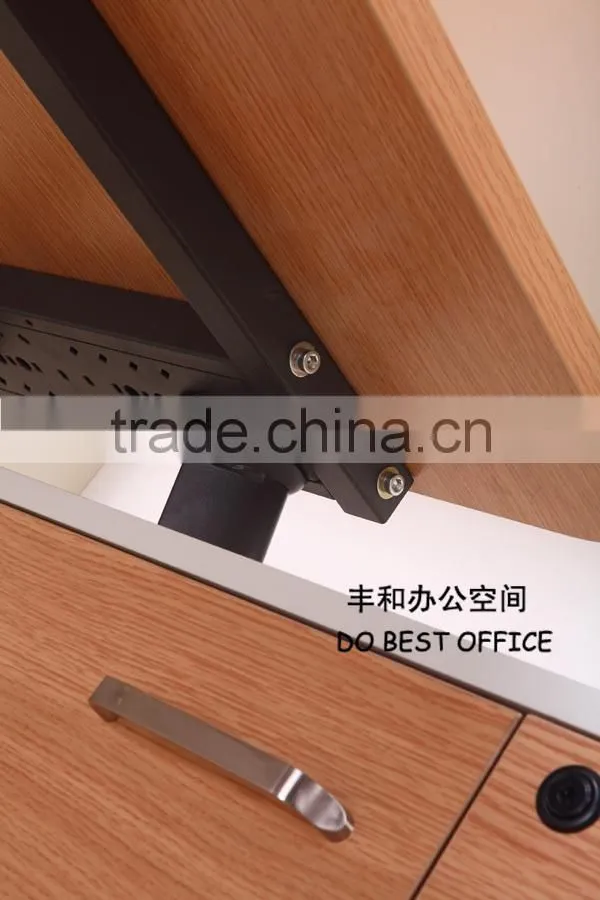 computer desk adjustable height computer desk table