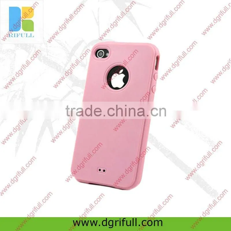 New pattern high quality silicone fancy case for iphone 4
