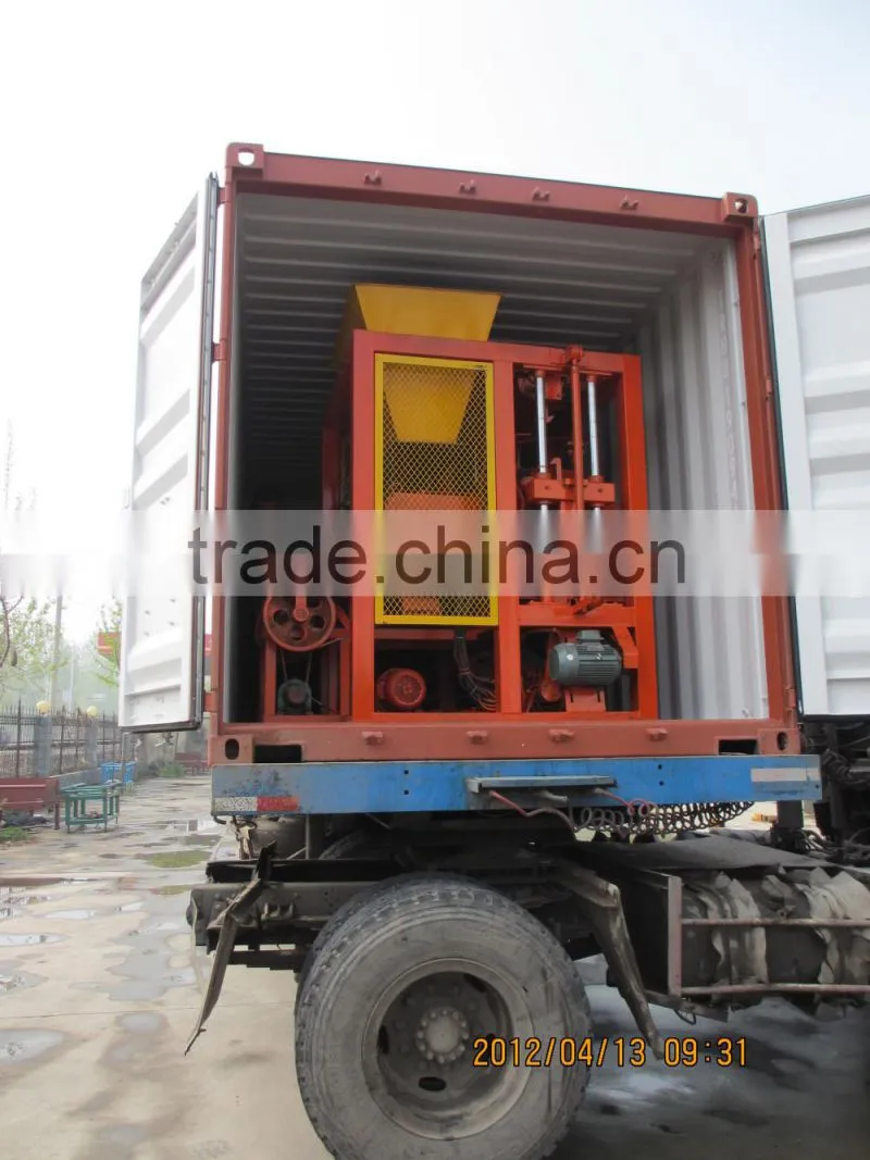 QTJ4-25 manual block and brick making machines