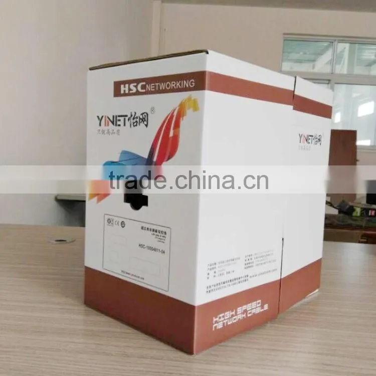 Factory wholesale price cat5e cable 300m 24AWG 4pair