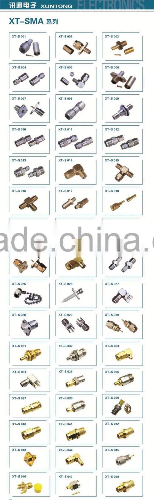 Chinese SMA connector