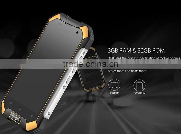 Blackview BV6000 4G NFC Waterproof Shockproof Smartphone Android 6.0 MT6755 Octa Core 3GB + 32GB 13MP 4.7" 4200mAh OTG Cellphone