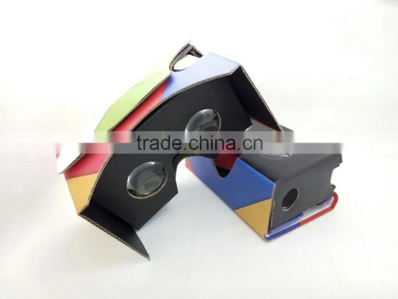 Promotional gifts cheap 3d Google cardboard Version 2 glasses