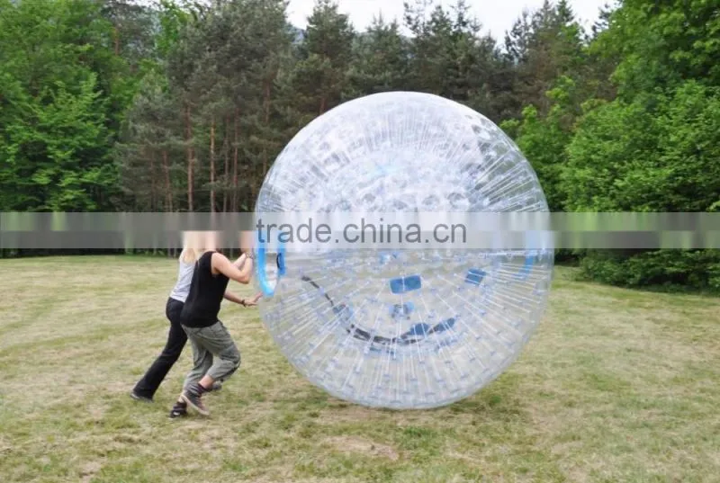 3m diameter inflatable zorb ball header