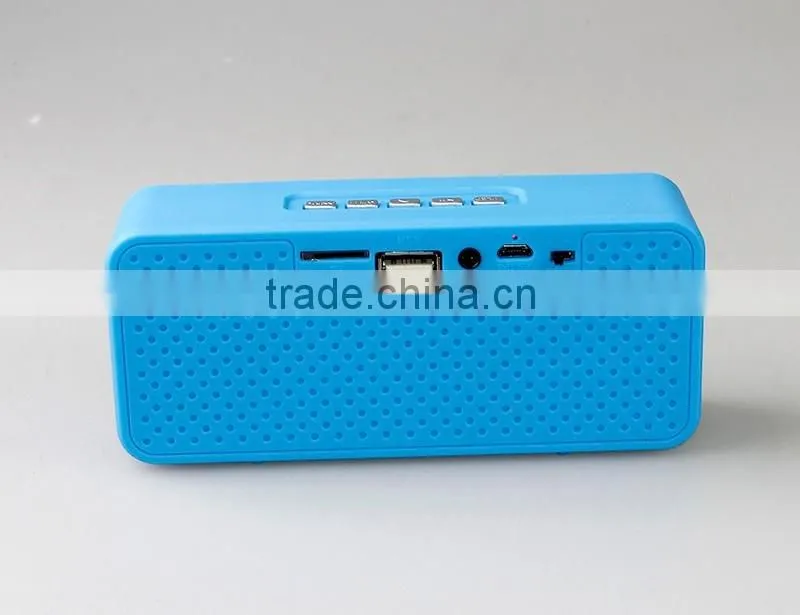 2016 portable mini fm gift bluetooth wireless solar powered speaker