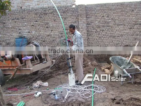 DC Solar Pump System for Drinking (1200W,50M head)