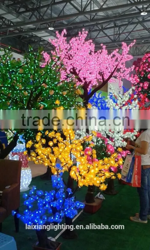 led tree for garden decorative coconut trunk artificial tree light