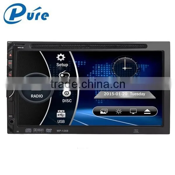 6.95 Inch Double Din DVD Car Player Car Video Player HD Touch Screen DVD Player
