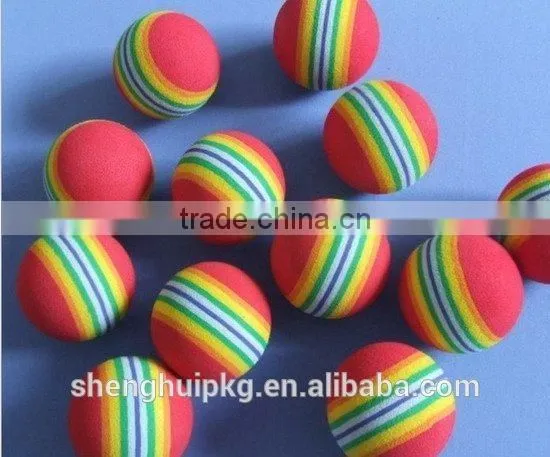 Cheap Custom LOGO EVA foam ball toy foam ball printing foam ball for promotional