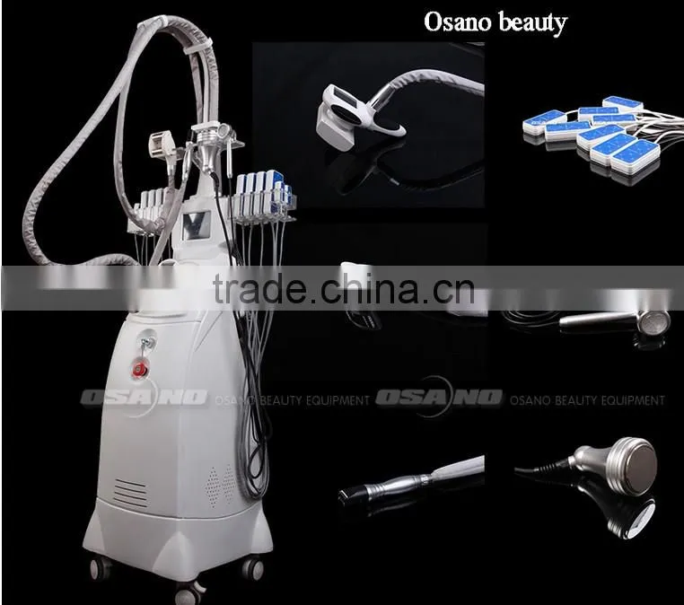 China supplier! Vacuum Roller RF Laser Photon Ultrasonic Multi-Functional Beauty Equipment LM-S500L