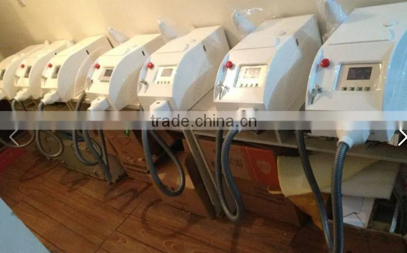 Beijing Sanhe manufacturer portable q switched nd yag laser tattoo removal and skin rejuvenation/powerful nd yag laser