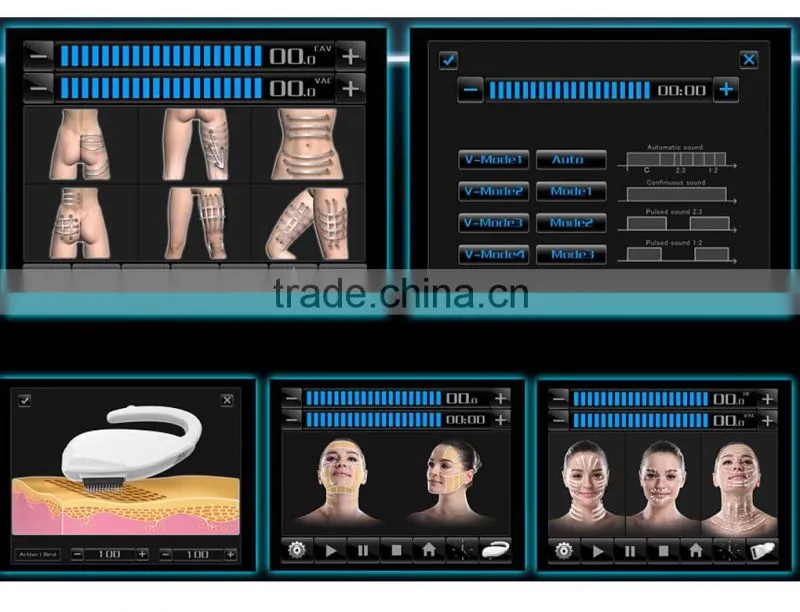 Beauty Equipment Cavitation RF Multipolar Body Fat Loss and Skin Beauty System - Doublo